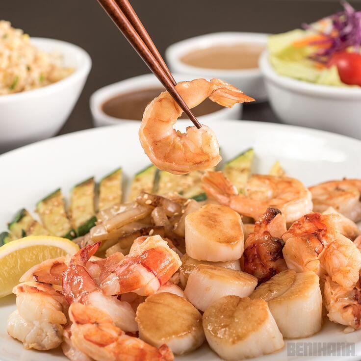 Shrimp & Scallop Hibachi