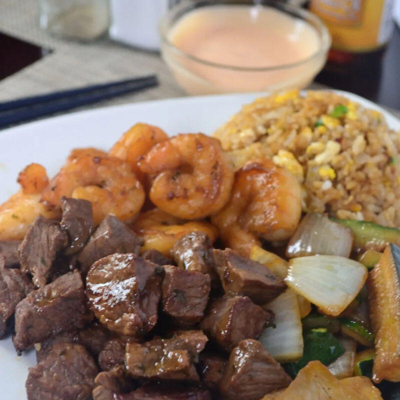 Filet & Shrimp Hibachi