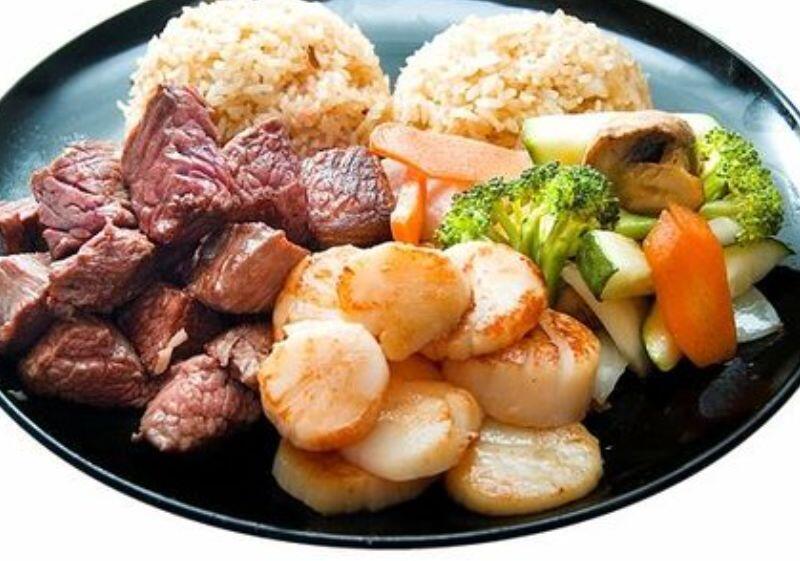Filet & Scallop Teriyaki