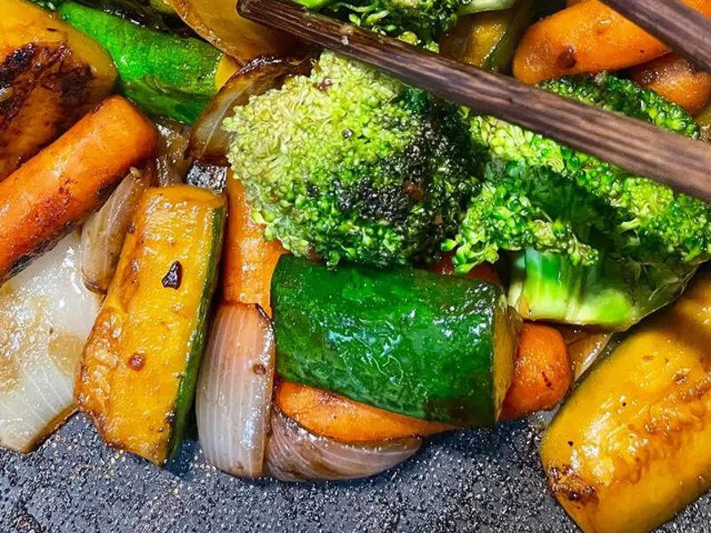 Vegetable Teriyaki Bento