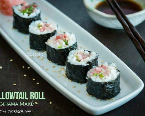 Yellowtail Scallion Roll